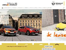 Tablet Screenshot of abdrenault.nl